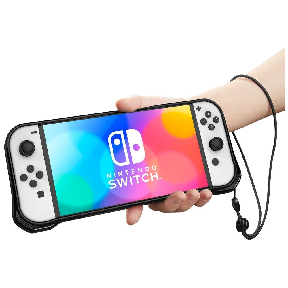 Etui Spigen Rugged Armor Nintendo Switch Oled Matte Black