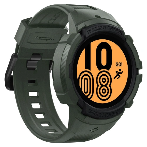 Kup Pasek Spigen Rugged Armor Pro Samsung Galaxy Watch 4 44mm Katonai Zöld - SPN2158GRN - {ean13} - Sklep Home Screen