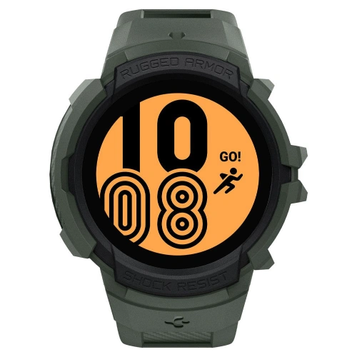 Kup Pasek Spigen Rugged Armor Pro Samsung Galaxy Watch 4 44mm Katonai Zöld - SPN2158GRN - {ean13} - Sklep Home Screen