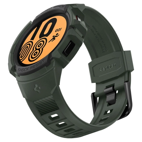 Kup Pasek Spigen Rugged Armor Pro Samsung Galaxy Watch 4 44mm Katonai Zöld - SPN2158GRN - {ean13} - Sklep Home Screen