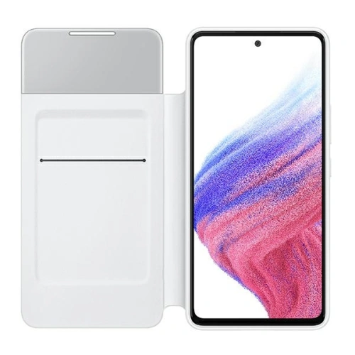 Kup Etui Samsung Galaxy A53 5G EF-EA536PW bílý/white S View Wallet Cover - SMG636WHT - {ean13} - Sklep Home Screen