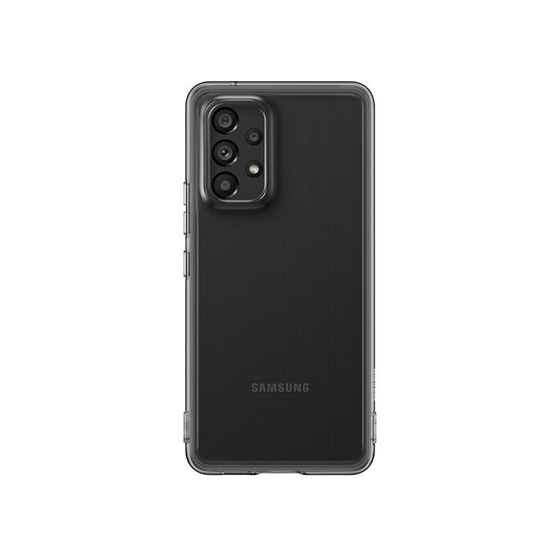 Etui Samsung Galaxy A53 5G EF-QA536TB czarny/black Soft Clear Cover