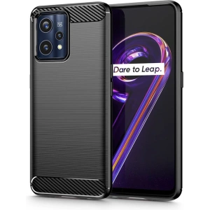 Tech-Protect TPUCarbon Realme 9 4G/9 Pro+ Plus 5G Black