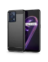 Etui Tech-Protect TPUCarbon Realme 9 LTE/9 Pro+ Plus 5G Fekete