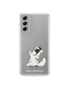 Kup Etui Karl Lagerfeld KLHCS21FCFNRC Samsung Galaxy S21 FE hardcase transparent Choupette Eat - KLD834CL - {ean13} - Sklep Home Screen