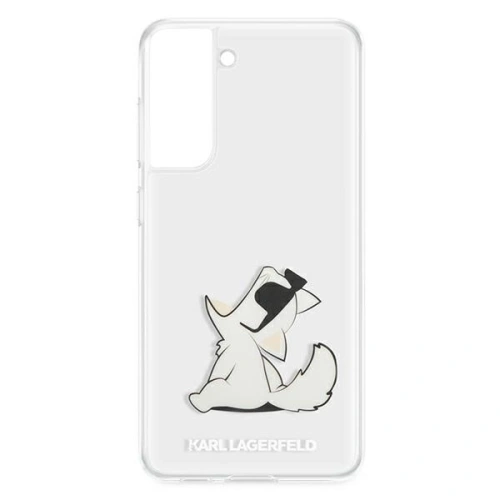 Kup Etui Karl Lagerfeld KLHCS21FCFNRC Samsung Galaxy S21 FE hardcase transparent Choupette Eat - KLD834CL - {ean13} - Sklep Home Screen