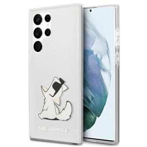 Kup Case Karl Lagerfeld KLHCS22LCFNRC Samsung Galaxy S22 Ultra Hartschale transparent Choupette Eat - KLD835CL - {ean13} - Sklep Home Screen