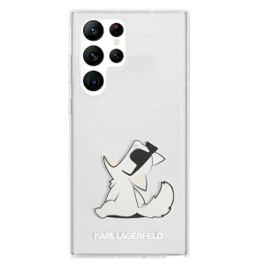 Kup Case Karl Lagerfeld KLHCS22LCFNRC Samsung Galaxy S22 Ultra Hartschale transparent Choupette Eat - KLD835CL - {ean13} - Sklep Home Screen