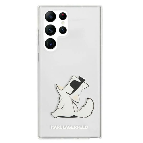 Kup Etui Karl Lagerfeld KLHCS22LCFNRC Samsung Galaxy S22 Ultra tvrdý obal průhledný Choupette Eat - KLD835CL - {ean13} - Sklep Home Screen