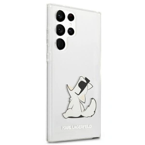 Kup Case Karl Lagerfeld KLHCS22LCFNRC Samsung Galaxy S22 Ultra Hartschale transparent Choupette Eat - KLD835CL - {ean13} - Sklep Home Screen