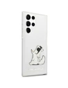 Kup Etui Karl Lagerfeld KLHCS22LCFNRC Samsung Galaxy S22 Ultra tvrdý obal průhledný Choupette Eat - KLD835CL - {ean13} - Sklep Home Screen