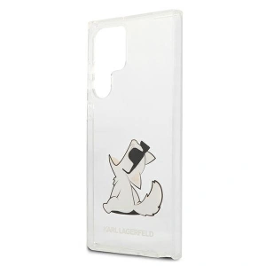 Kup Case Karl Lagerfeld KLHCS22LCFNRC Samsung Galaxy S22 Ultra Hartschale transparent Choupette Eat - KLD835CL - {ean13} - Sklep Home Screen