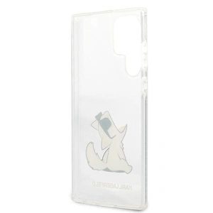 Kup Case Karl Lagerfeld KLHCS22LCFNRC Samsung Galaxy S22 Ultra Hartschale transparent Choupette Eat - KLD835CL - {ean13} - Sklep Home Screen