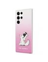 Buy Karl Lagerfeld KLHCS22LCFNRCPI Samsung Galaxy S22 Ultra hardcase pink Choupette Eat - KLD836PNK - {ean13} - Home Screen Store Europe