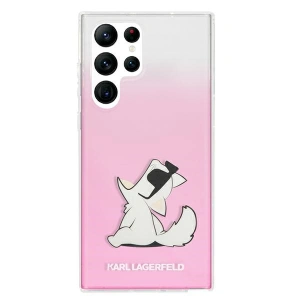 Kup Case Karl Lagerfeld KLHCS22LCFNRCPI Samsung Galaxy S22 Ultra Hardcase rosa/pink Choupette Eat - KLD836PNK - {ean13} - Sklep Home Screen