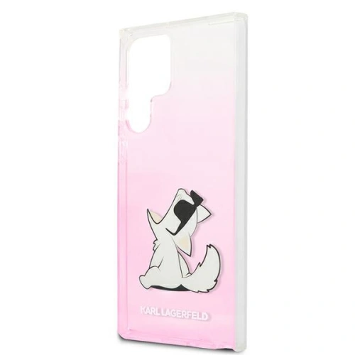 Kup Etui Karl Lagerfeld KLHCS22LCFNRCPI Samsung Galaxy S22 Ultra hardcase różowy/pink Choupette Eat - KLD836PNK - {ean13} - Sklep Home Screen