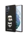 Kup Etui Karl Lagerfeld KLHCS22LSAKICKCBK Samsung Galaxy S22 Ultra negru/black Saffiano Karl & Choupette Head - KLD837BLK - {ean13} - Sklep Home Screen