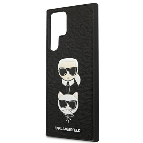 Kup Etui Karl Lagerfeld KLHCS22LSAKICKCBK Samsung Galaxy S22 Ultra černý/black Saffiano Karl & Choupette Head - KLD837BLK - {ean13} - Sklep Home Screen
