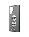 Kup Etui Karl Lagerfeld KLHCS22LSAKICKCSL Samsung Galaxy S22 Ultra argintiu/silver Saffiano Karl & Choupette Head - KLD838SLV - {ean13} - Sklep Home Screen
