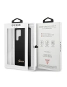 Kup Etui Guess GUHCS22LLSLMGBK Samsung Galaxy S22 Ultra černý/black hardcase Silicone Script Metal Logo - GUE1622BLK - {ean13} - Sklep Home Screen