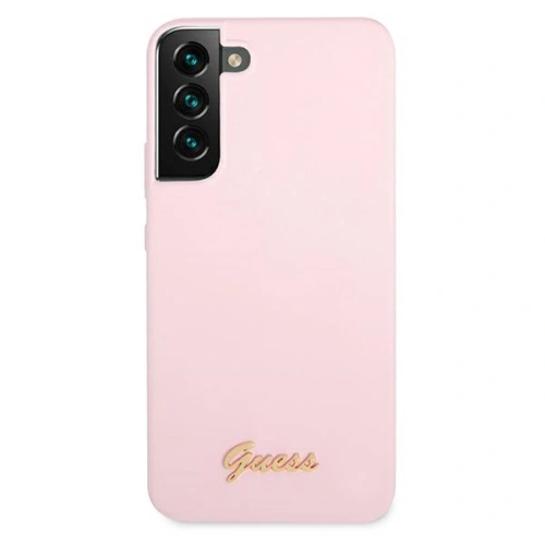 Kup Case Guess GUHCS22MLSLMGLA Samsung Galaxy S22+ Plus Lavendel/hardcase Silikon Script Metall-Logo - GUE1623LAV - {ean13} - Sklep Home Screen