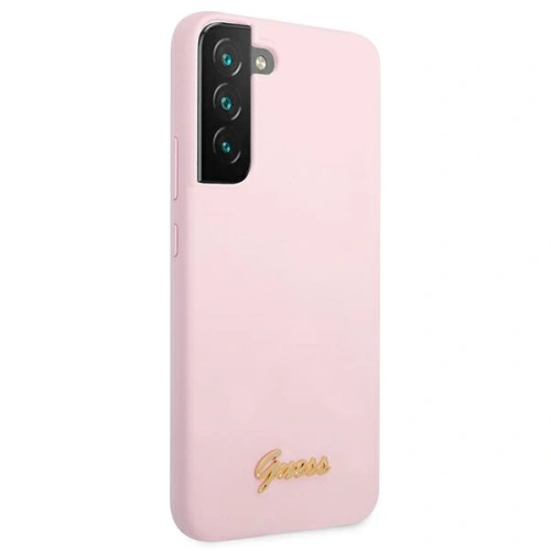 Kup Case Guess GUHCS22MLSLMGLA Samsung Galaxy S22+ Plus Lavendel/hardcase Silikon Script Metall-Logo - GUE1623LAV - {ean13} - Sklep Home Screen