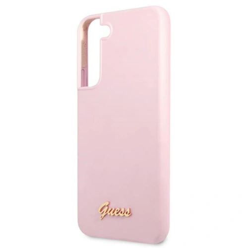 Kup Case Guess GUHCS22MLSLMGLA Samsung Galaxy S22+ Plus Lavendel/hardcase Silikon Script Metall-Logo - GUE1623LAV - {ean13} - Sklep Home Screen