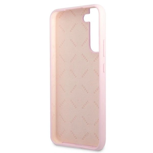 Kup Case Guess GUHCS22MLSLMGLA Samsung Galaxy S22+ Plus Lavendel/hardcase Silikon Script Metall-Logo - GUE1623LAV - {ean13} - Sklep Home Screen