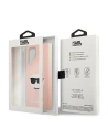 Kup Etui Karl Lagerfeld KLHCS22LSLCHPI Samsung Galaxy S22 Ultra hardcase růžový/pink Silicone Choupette Head - KLD839PNK - {ean13} - Sklep Home Screen