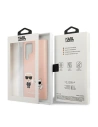 Kup Etui Karl Lagerfeld KLHCS22LSSKCI Samsung Galaxy S22 Ultra hardcase roz light/roz deschis Silicone Ikonik Karl & Choupette - KLD840PNK - {ean13} - Sklep Home Screen