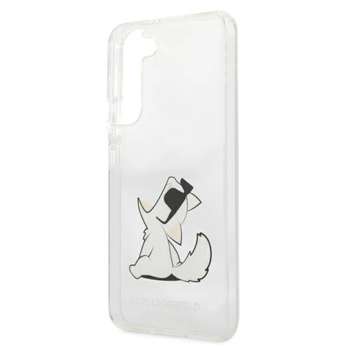 Buy Karl Lagerfeld KLHCS22MCFNRC Samsung Galaxy S22+ Plus hardcase transparent Choupette Eat - KLD841CL - {ean13} - Home Screen Store Europe