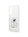 Kup Etui Karl Lagerfeld KLHCS22MCFNRC Samsung Galaxy S22+ Plus kemény tok átlátszó Choupette Eat - KLD841CL - {ean13} - Sklep Home Screen