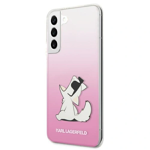Kup Etui Karl Lagerfeld KLHCS22MCFNRCPI Samsung Galaxy S22+ Plus kemény tok rózsaszín/pink Choupette Eat - KLD842PNK - {ean13} - Sklep Home Screen