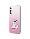 Kup Etui Karl Lagerfeld KLHCS22MCFNRCPI Samsung Galaxy S22+ Plus kemény tok rózsaszín/pink Choupette Eat - KLD842PNK - {ean13} - Sklep Home Screen