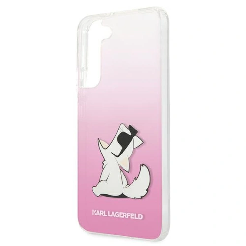 Kup Etui Karl Lagerfeld KLHCS22MCFNRCPI Samsung Galaxy S22+ Plus kemény tok rózsaszín/pink Choupette Eat - KLD842PNK - {ean13} - Sklep Home Screen