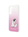 Kup Etui Karl Lagerfeld KLHCS22MCFNRCPI Samsung Galaxy S22+ Plus kemény tok rózsaszín/pink Choupette Eat - KLD842PNK - {ean13} - Sklep Home Screen