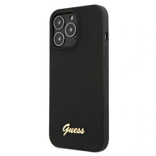 Kup Etui Guess GUHMP13LLSLMGBK Apple iPhone 13 Pro černé/hardcase silikonové Script Gold Logo - GUE1624BLK - {ean13} - Sklep Home Screen