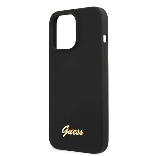 Kup Etui Guess GUHMP13LLSLMGBK Apple iPhone 13 Pro černé/hardcase silikonové Script Gold Logo - GUE1624BLK - {ean13} - Sklep Home Screen