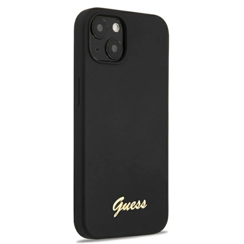 Kup Etui Guess GUHMP13MLSLMGBK Apple iPhone 13 černý/black hardcase Silicone Script Gold Logo - GUE1626BLK - {ean13} - Sklep Home Screen