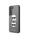 Kup Etui Karl Lagerfeld KLHCS22MSAKICKCSL Samsung Galaxy S22+ Plus srebrny/silver Saffiano Karl & Choupette Head - KLD844SLV - {ean13} - Sklep Home Screen