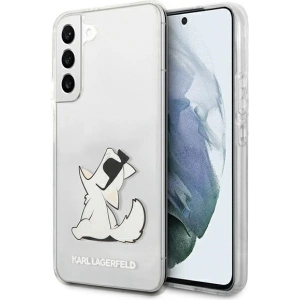 Kup Etui Karl Lagerfeld KLHCS22SCFNRC Samsung Galaxy S22 carcasă dură transparentă Choupette Eat - KLD846CL - {ean13} - Sklep Home Screen