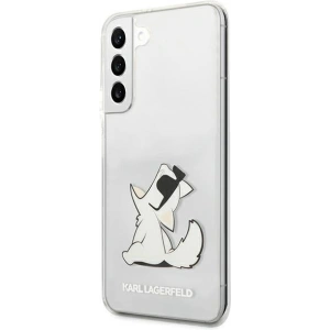 Kup Case Karl Lagerfeld KLHCS22SCFNRC Samsung Galaxy S22 Hardcase transparent Choupette Eat - KLD846CL - {ean13} - Sklep Home Screen