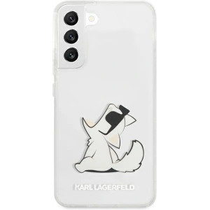 Kup Case Karl Lagerfeld KLHCS22SCFNRC Samsung Galaxy S22 Hardcase transparent Choupette Eat - KLD846CL - {ean13} - Sklep Home Screen