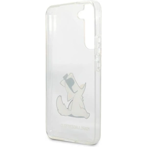 Kup Etui Karl Lagerfeld KLHCS22SCFNRC Samsung Galaxy S22 carcasă dură transparentă Choupette Eat - KLD846CL - {ean13} - Sklep Home Screen