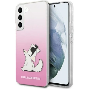 Kup Etui Karl Lagerfeld KLHCS22SCFNRCPI Samsung Galaxy S22 hardcase roz/pink Choupette Eat - KLD847PNK - {ean13} - Sklep Home Screen