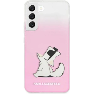 Kup Case Karl Lagerfeld KLHCS22SCFNRCPI Samsung Galaxy S22 Hardcase rosa/pink Choupette Eat - KLD847PNK - {ean13} - Sklep Home Screen