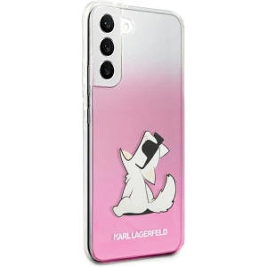 Kup Etui Karl Lagerfeld KLHCS22SCFNRCPI Samsung Galaxy S22 hardcase roz/pink Choupette Eat - KLD847PNK - {ean13} - Sklep Home Screen
