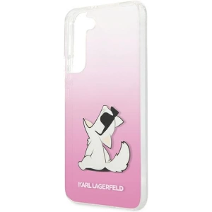 Kup Etui Karl Lagerfeld KLHCS22SCFNRCPI Samsung Galaxy S22 hardcase roz/pink Choupette Eat - KLD847PNK - {ean13} - Sklep Home Screen