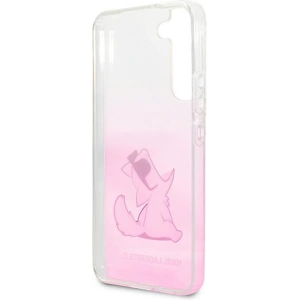 Kup Case Karl Lagerfeld KLHCS22SCFNRCPI Samsung Galaxy S22 Hardcase rosa/pink Choupette Eat - KLD847PNK - {ean13} - Sklep Home Screen