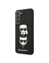 Kup Case Karl Lagerfeld KLHCS22SSAKICKCBK Samsung Galaxy S22 schwarz/black Saffiano Karl & Choupette Head - KLD848BLK - {ean13} - Sklep Home Screen